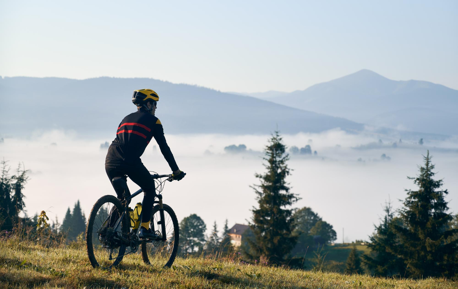 bicicletta e montagna
