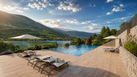 1 case in vendita al lago- residenza il Podere